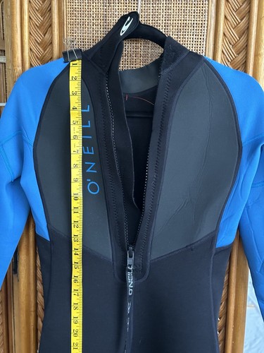ONEILL Reactor 2 Full Body Wet Suit Medium Blue Gray Style Sz 16 RN 77131 -3/2mm