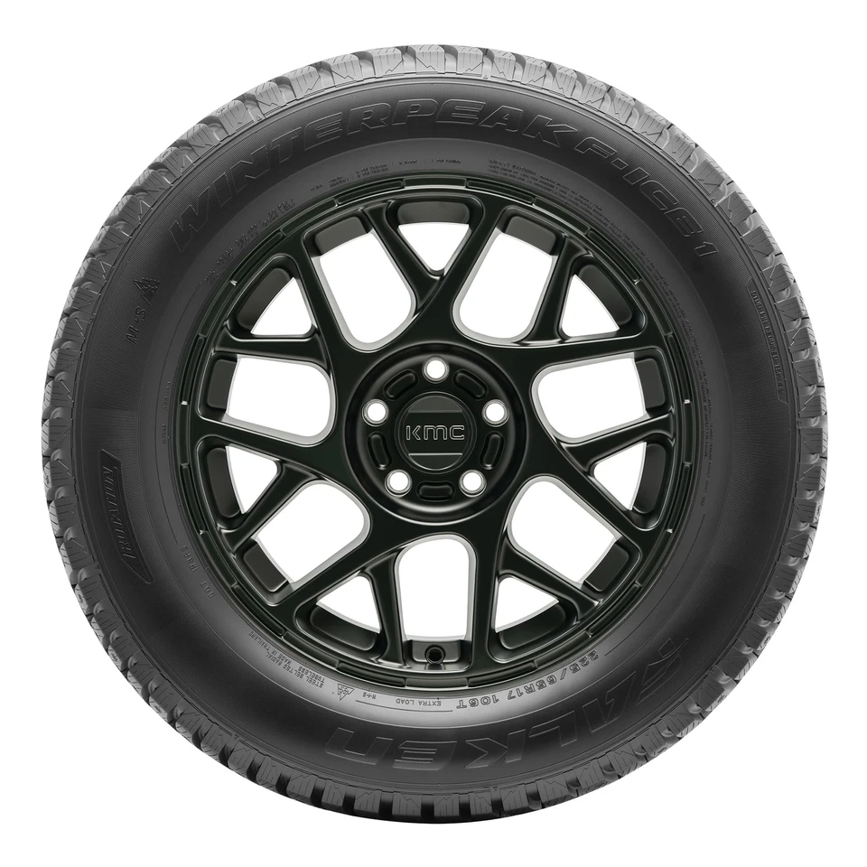 4 New Falken Winterpeak F-ice 1  - 225/55r17 Tires 2255517 225 55 17 - Image 3 of 4