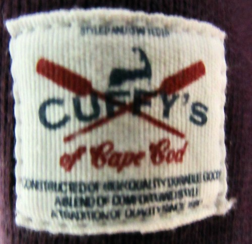 CUFFYS of CAPE COD Purple Zip Up Hoodie, Size Boys L, 14/16 NWT - Picture 4 of 4