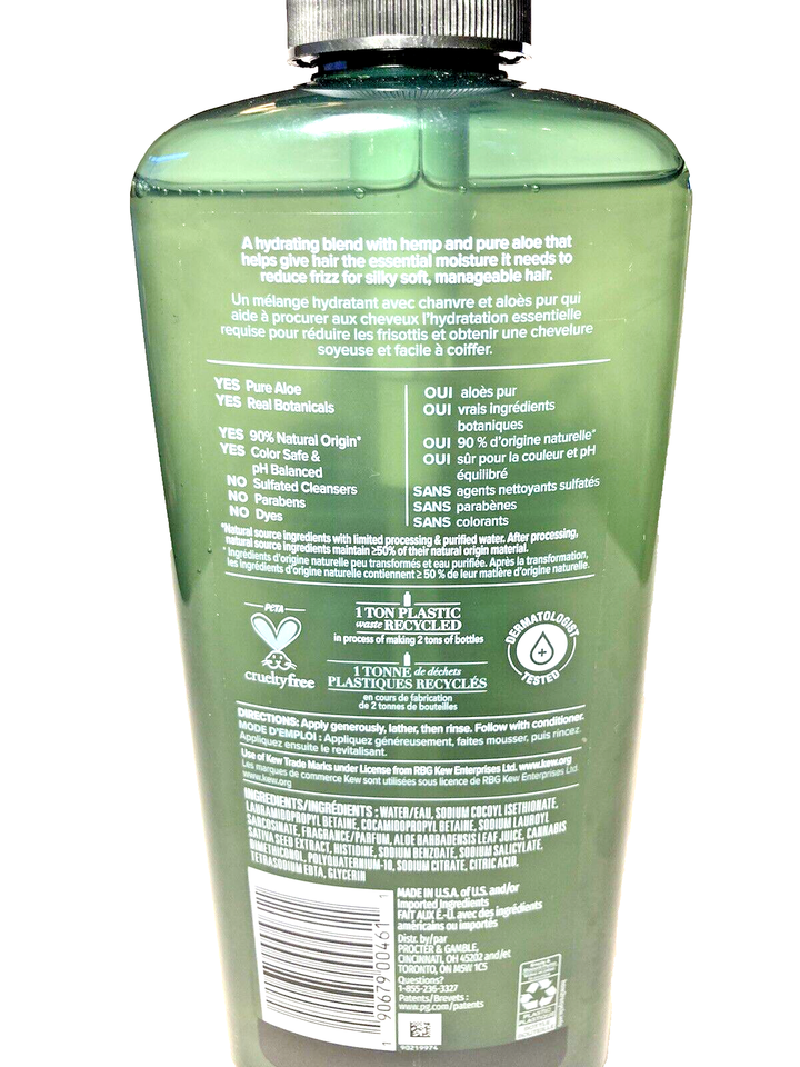 Herbal Essences HEMP + Potent Aloe, AntiFrizz SHAMPOO & CONDITIONER Set 20.2 oz eBay