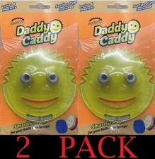 2x THE ORIGINAL Scrub Daddy Daddy Caddy Smart Storage for your Sponge - 2 PACK