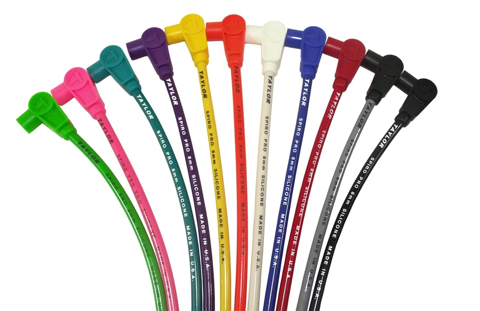 Juego de cables de encendido Taylor Cable 74601 8 mm Spiro-Pro Foto 2 de 4