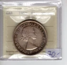 1953 Canada $1 Queen Elizabeth II Silver Coin ICCS Grade MS-64 NSF