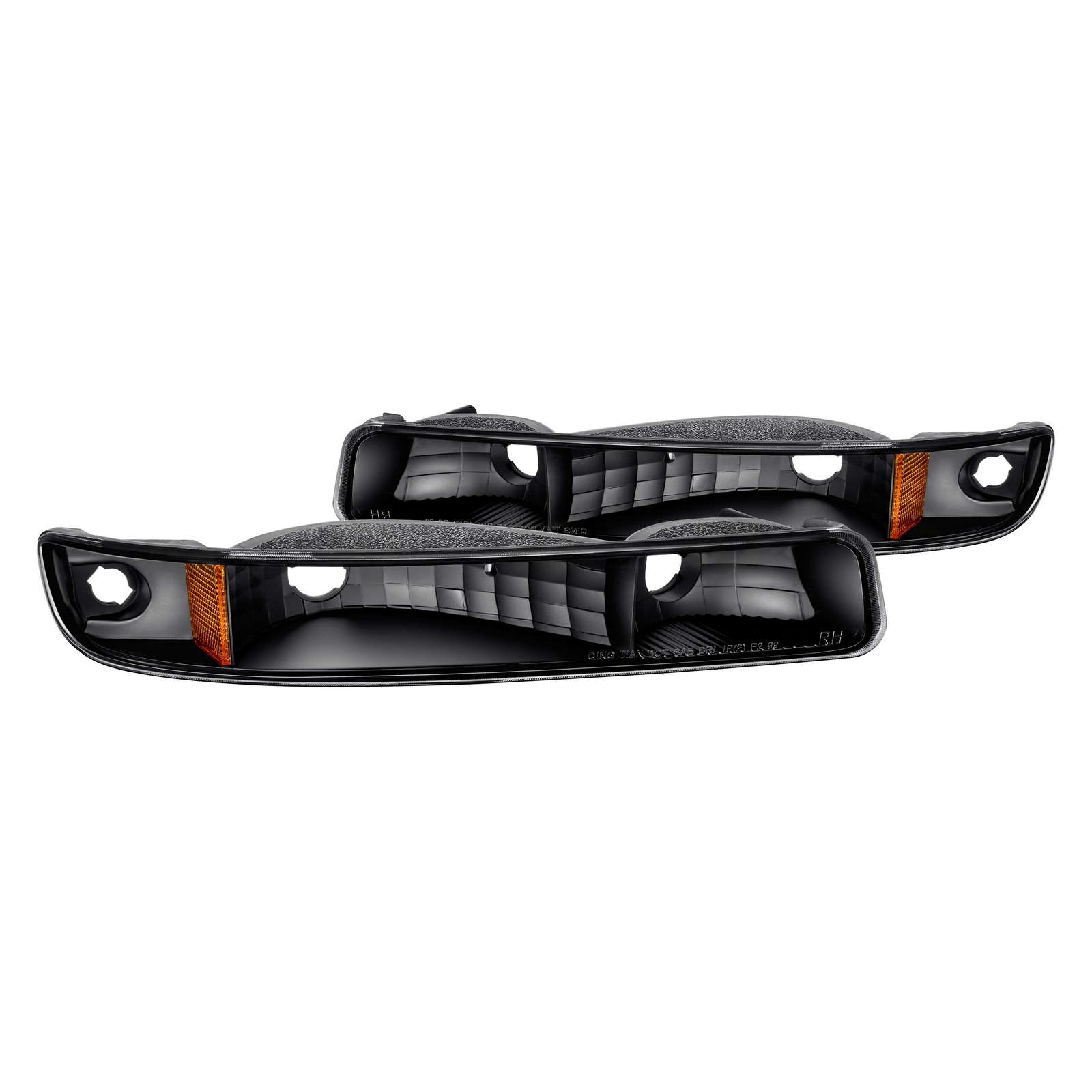 for GMC Sierra 2500 HD Classic 07 Lumen Black Crystal Turn Signal