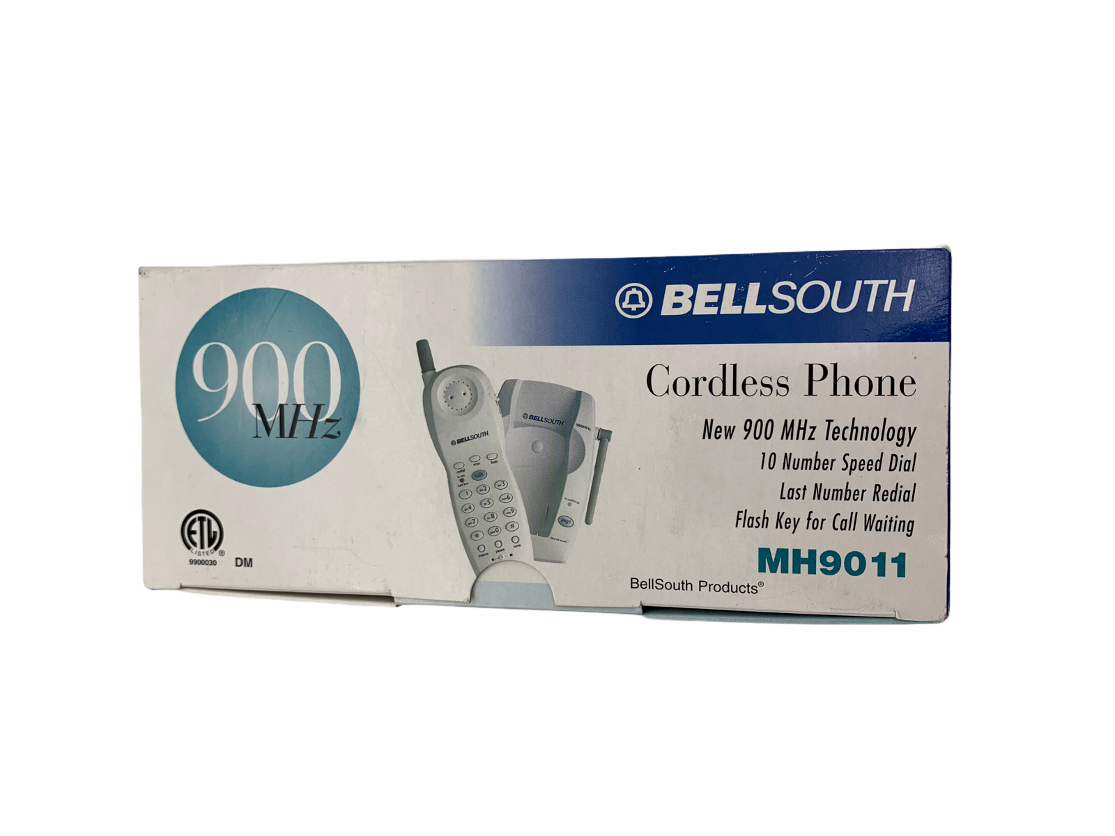 New Sealed BELLSOUTH White Cordless Phone MH9011 900 MHz Technology eBay