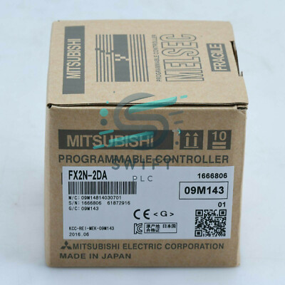 New Melsec PLC FX2N-2DA FX2N2DA Programmable Logic Controller