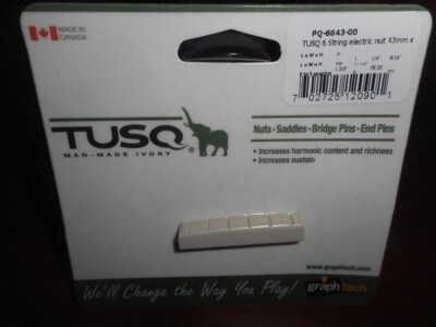 NEW - Graph Tech PQ-6643-00 43mm Nut - TUSQ