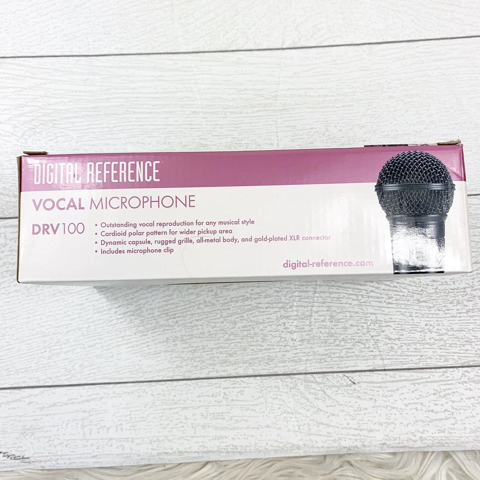 Digital Reference Vocal Microphone DRV 100 All Metal Body Microphone Clip - Image 2 of 4