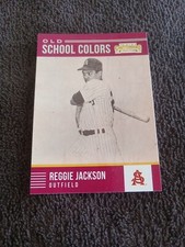2015 Panini Contenders Old School Colors Reggie Jackson Baseball Card #2