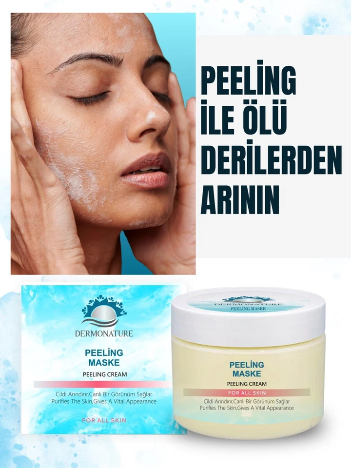 Smooth Touch Face Peeling Mask , Hyaluronic Acid & Cocoa Butter 300ml - Image 2 of 4