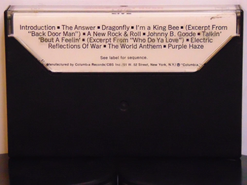 Frank Marino & Mahogany Rush — концертная рок-кассета Columbia PCT 35257, альбом - Изображение 2 из 4