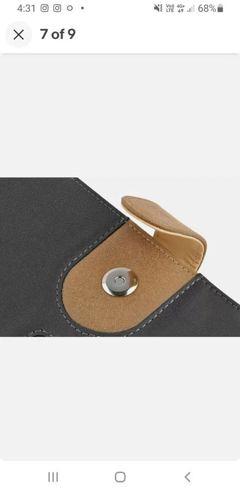 MOFRED buckle Suede Apple Ipad Case. Includes screen protector and stylus pen. - Image 4 of 4