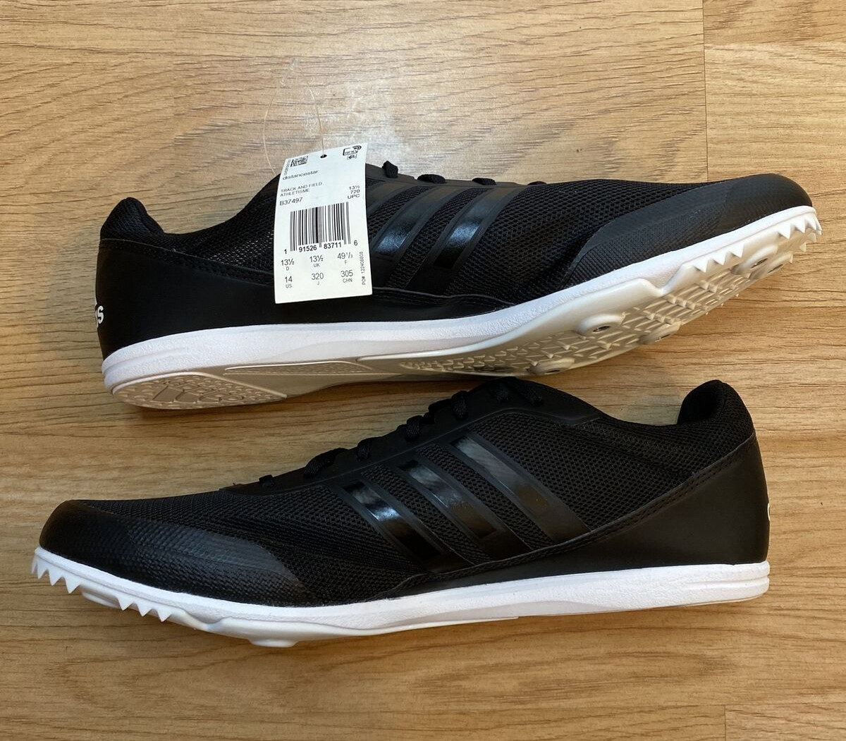 Tenis Adidas Correr Track Para Hombre Distancestar Entrenamiento  Talla 14