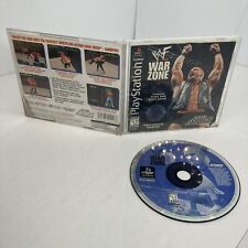 WWF War Zone, Wrestling (Sony PlayStation 1) COMPLETE WITH MANUAL TESTED PS1 CIB