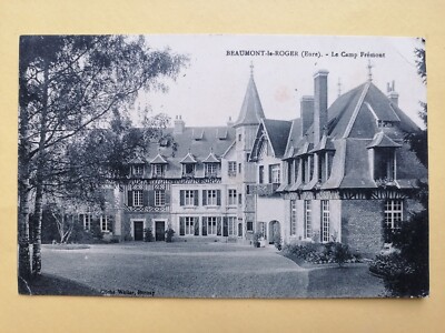 CPA BEAUMONT le ROGER CAMP FREMONT geschrieben an Frau GRÄFIN von Miribel Caroline
