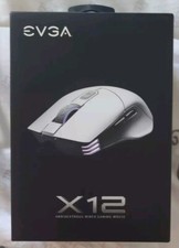 EVGA X12 Gaming Mouse WHITE 8k Wired Customiz...