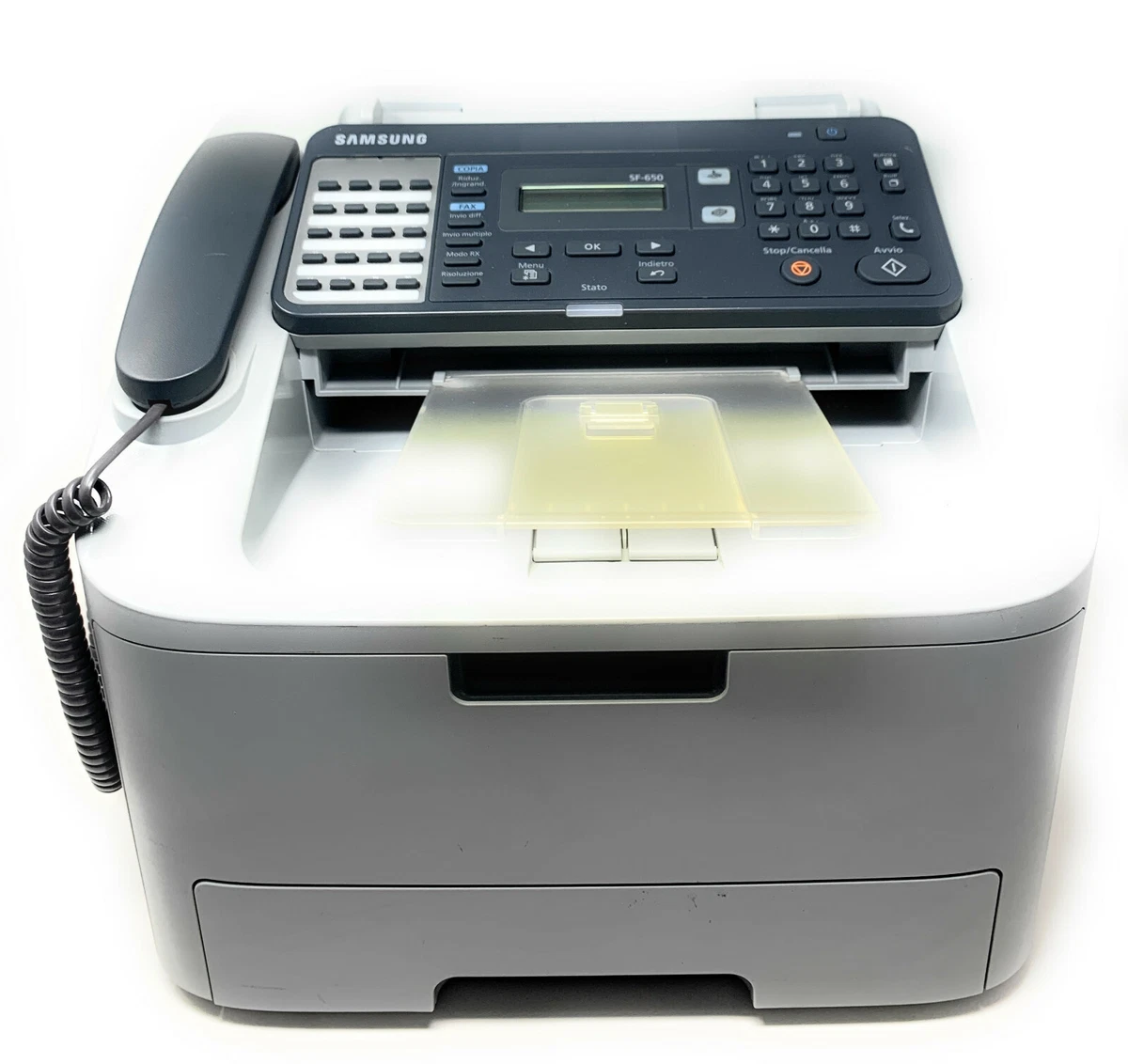 Samsung SF 650 Printer Used Fax Photocopy Laser Black A4 With Toner Included