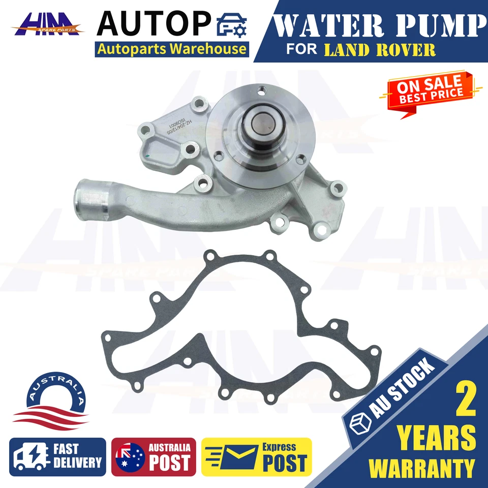 Water Pump for Land Rover Discovery L318 LJ Range Rover P38A 1993-2004 3.9L 4.6L - image 4 of 4