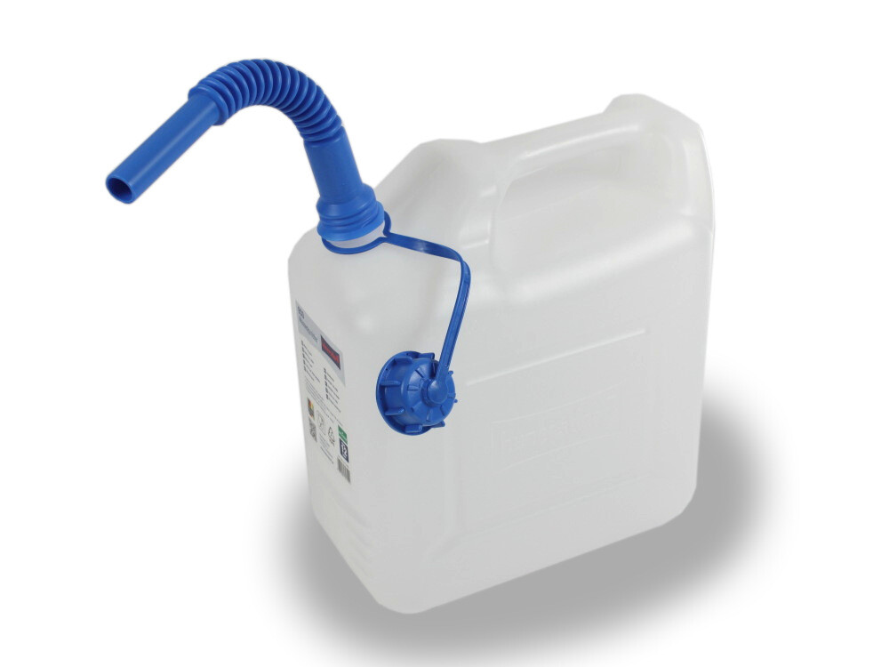 3 Wasserkanister ECO 6 Liter – Mit Auslaufrohr, Lebensmittelecht (HD-PE)