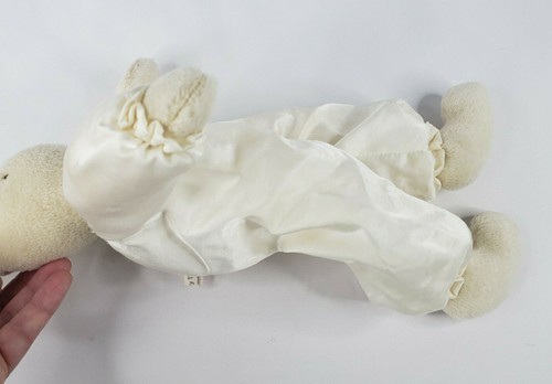Vintage Bunnies By the Bay Bunny Rabbit Plush Doll 15" Ivory Simple Few Features - Picture 6 of 11
