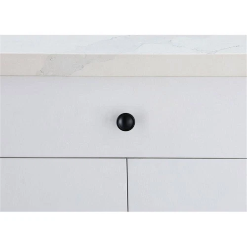 Elegant Decor Garlande 1.2" Mushroom Knob Multipack in Black (Set of 10) - Picture 5 of 6