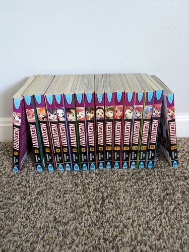 Negima Manga Lot Vol 1 - 16 Set Ken Akamatsu Del Rey English Graphic Novel