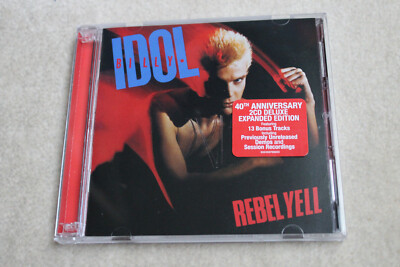 REBEL YELL (EXPANDED EDITION) - Billy Idol (2 CD 2024 Universal) Rock, New Wave