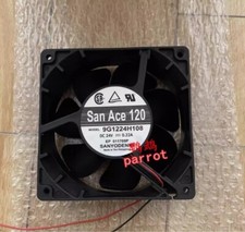 Sanyo 9G1224H108 DC24V 0.22A 120 120 38MM 2-Wire Cooling Fan