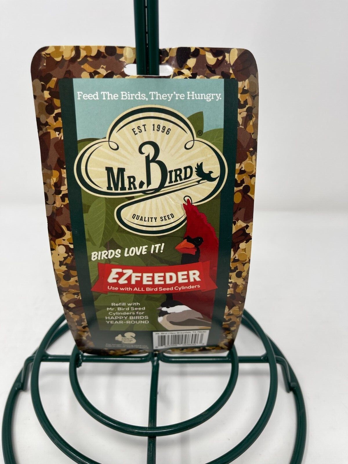 Mr. Bird Seed Cylinder EZ Feeder Ship for sale online eBay