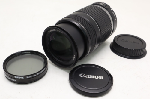Canon EF-S 55-250mm f/4-5.6 IS Zoom Lens - Picture 1 of 7
