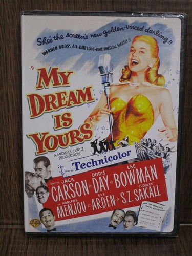 DVD My Dream Is Yours Jack Carson Doris Day Full Screen NEW SEALED