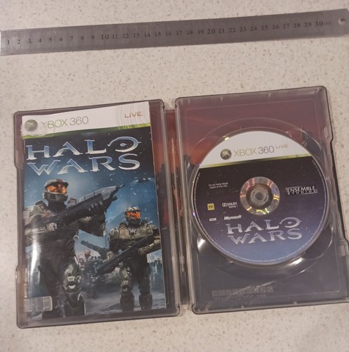 Halo Wars Limited Edition Xbo 360 Game Steelbook Edition Disk + Contents, Rare - Picture 8 of 16