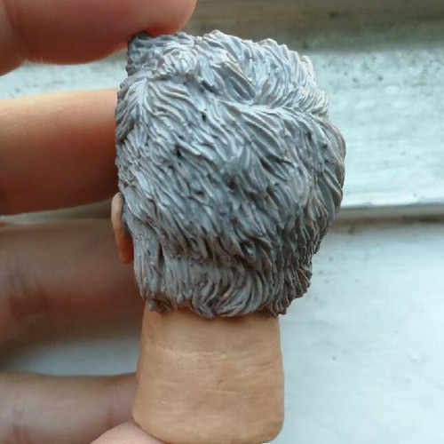 Delicate Painting Hot 1/6 Scale The Old Man Tobin Bell Head Sculpt - Picture 4 of 5