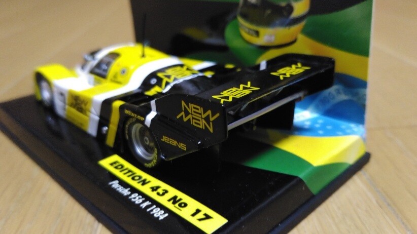 Pma Lang Custom Porsche 956K Ayrton Sena A.Senna No7 1/43 | eBay