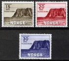 Norway 1943, NK 311-313, Nordkapp III set VF MNH, Sc #B28-B30