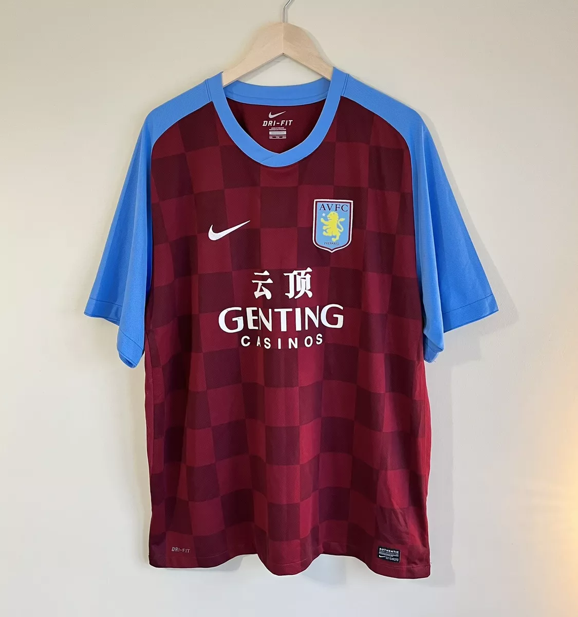 Genting is jersey sponsor for Aston Villa