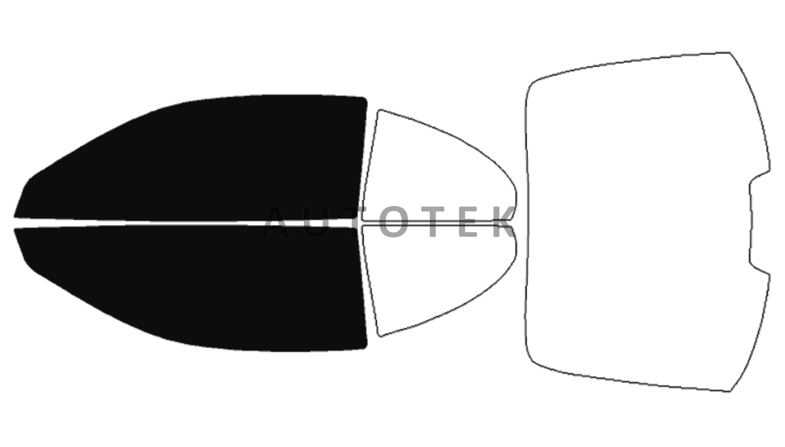 PreCut Film Front Two Door Windows Any Tint Shade For Buick Riviera 1995-1999