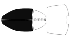 PreCut Film Front Two Door Windows Any Tint Shade For Buick Riviera 1995-1999