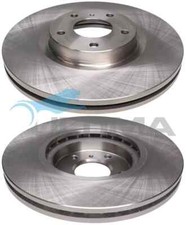 PAIR FRONT Disc Brake ROTOR FOR NISSAN 350Z-370Z Z33-Z34 2002-2022