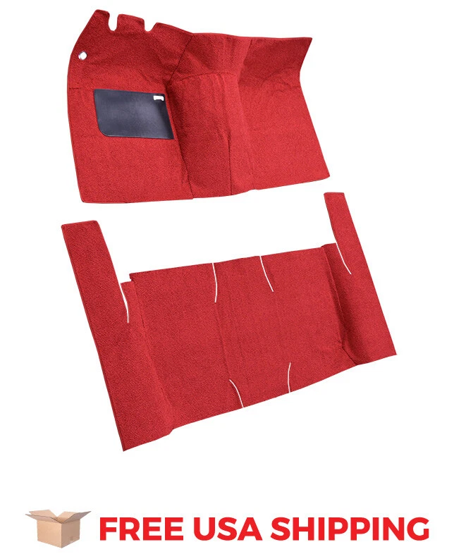 FITS 1957 Ford Ranchero Standard Seats Cut & Sewn Loop Carpet Foto 2 de 3