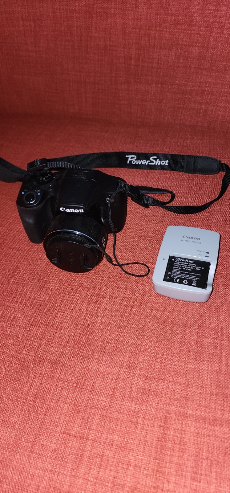 Canon PowerShot SX540HS 20.3MP Digital Camera Battery & Charger Tested