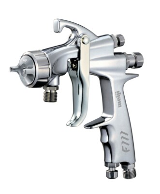 Meiji F111-P10P 1.0mm Pressure feed small spray gun without cup 