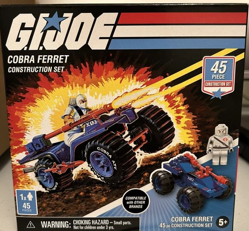 GI Joe Cobra Ferret Construction 45 Piece Set Hasbro