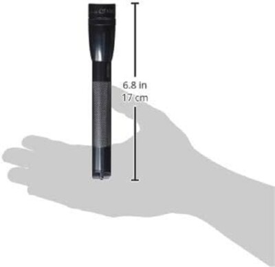 Maglite Mini PRO LED 2-Cell AA Flashlight with Holster Black