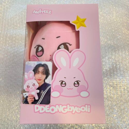 ATEEZ ANITEEZ Pop Up in Illusion DDEONGbyeoli Seonghwa Plush Doll & Photocard - Picture 2 of 8