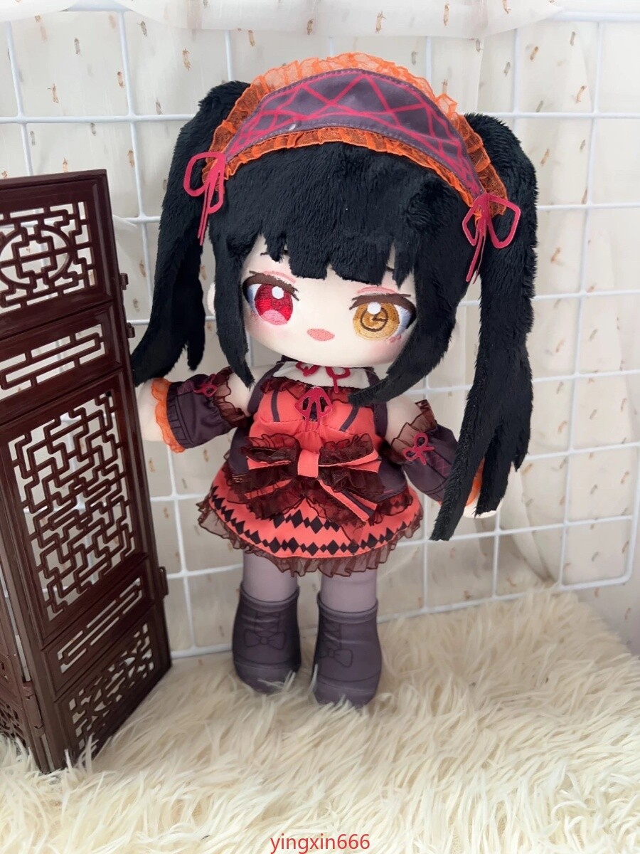 kurumi.Cぬい服 Anime Tokisaki Kurumi Tokisaki Kurumi 30cm Cute Plush Dress Up