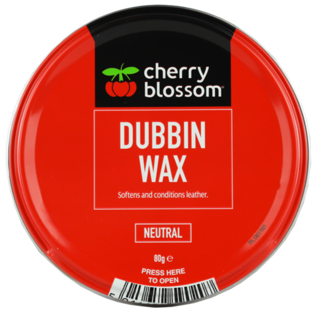 Cherry Blossom Sports Dubbin Neutral Waterproof Leather Shoe & Boot Wax 80g