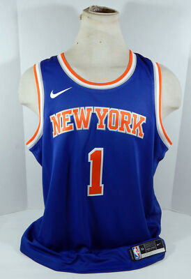 NBA ニューヨークニックス NIKE Obi Toppin ユニフォーム XL NIKE DRI-FIT NEW YORK KNICKS OBI TOPPIN #1 SIZE 44 SWINGMAN