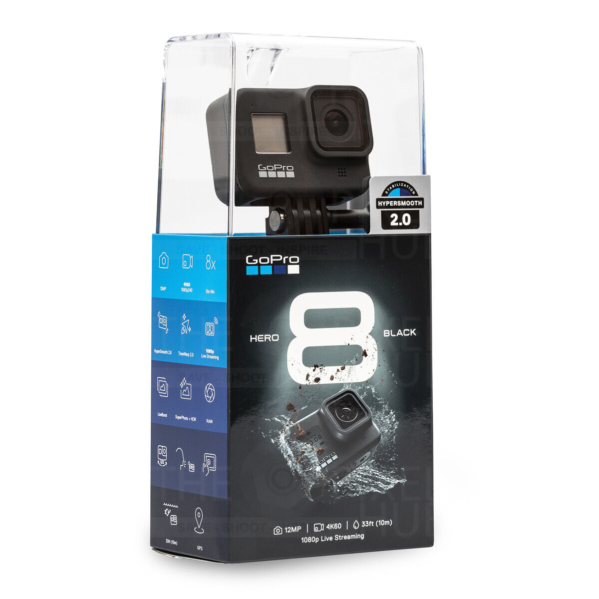 GoPro HERO8 HERO 8 Black 818279023282 | eBay