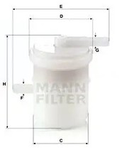 Filtre à carburant Suzuki ALTO